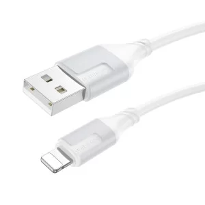 Кабель Borofone BX101 Creator charging data cable iP (1m) [White]
